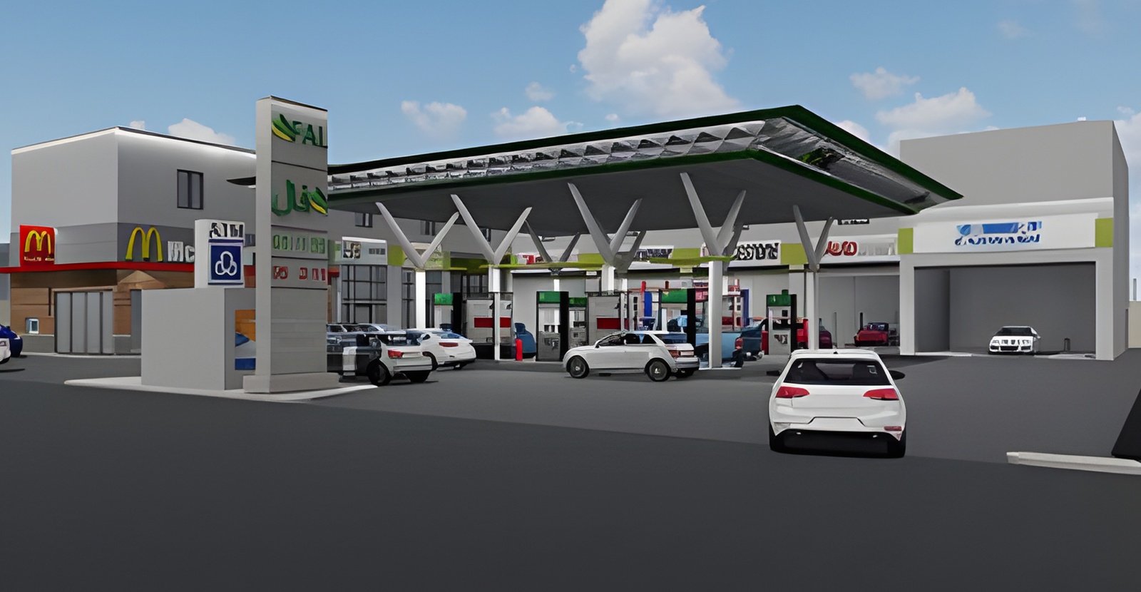 Ahmed Al Kashif Fuel Station Project